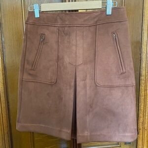 Brown Loft skirt